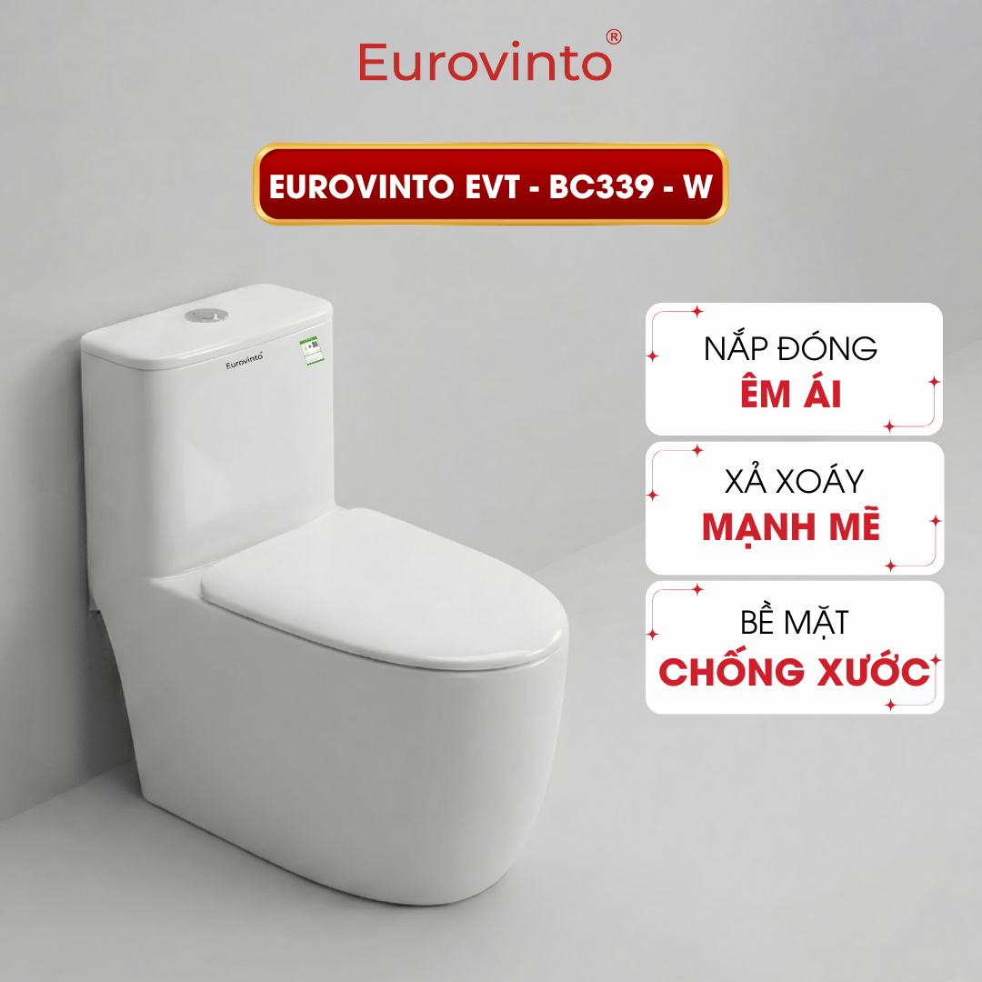 Bồn cầu Eurovinto EVT - BC339 - W 11 bon cau eurovinto evt bc339 w