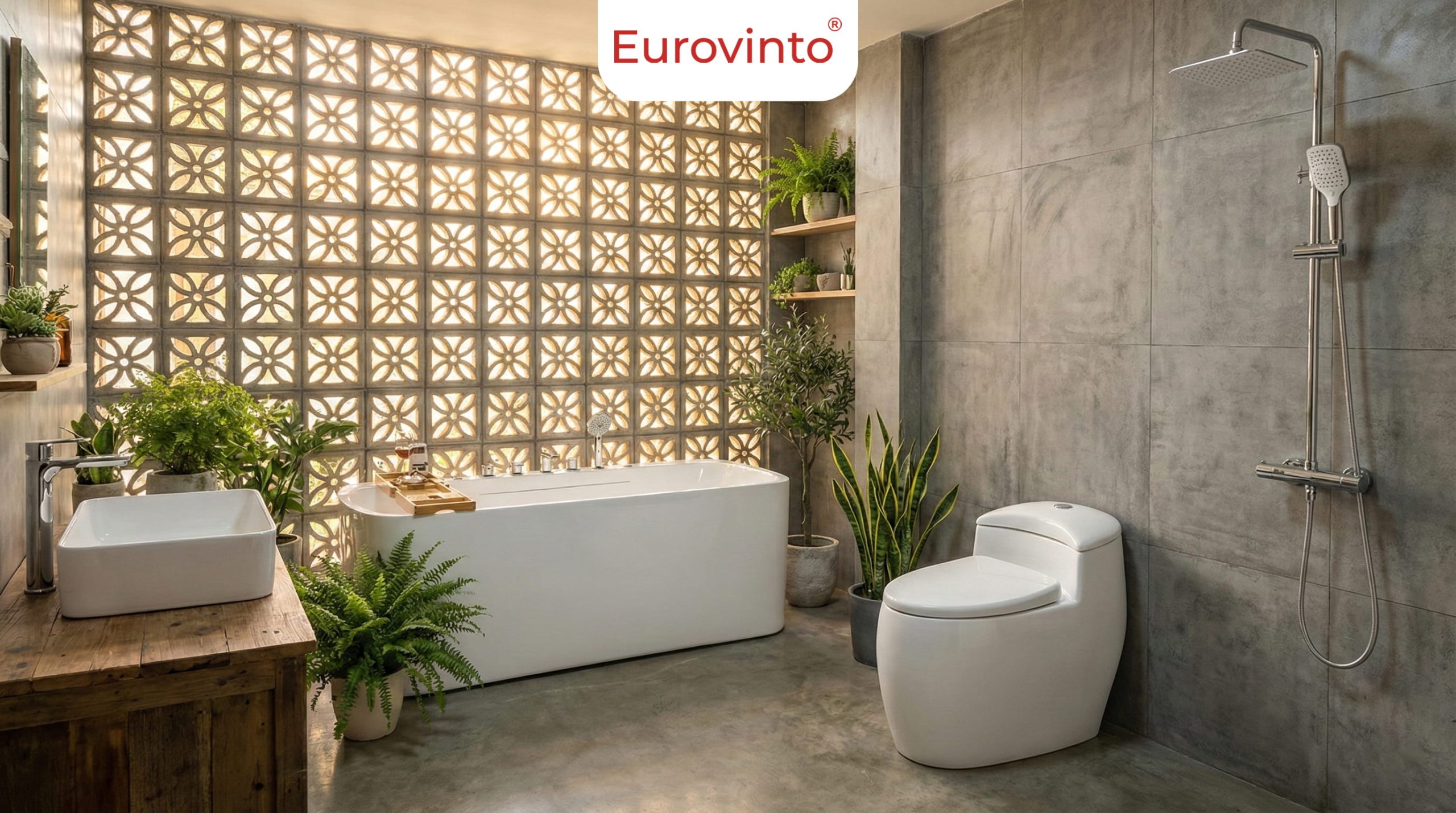 Bồn cầu 1 khối Eurovinto EVT-101 (700x360x770mm) sở hữu thiết kế chuẩn công thái học, mang lại sự thoải mái tối đa. Kiểu dáng hiện đại, linh hoạt phù hợp với mọi không gian phòng tắm.