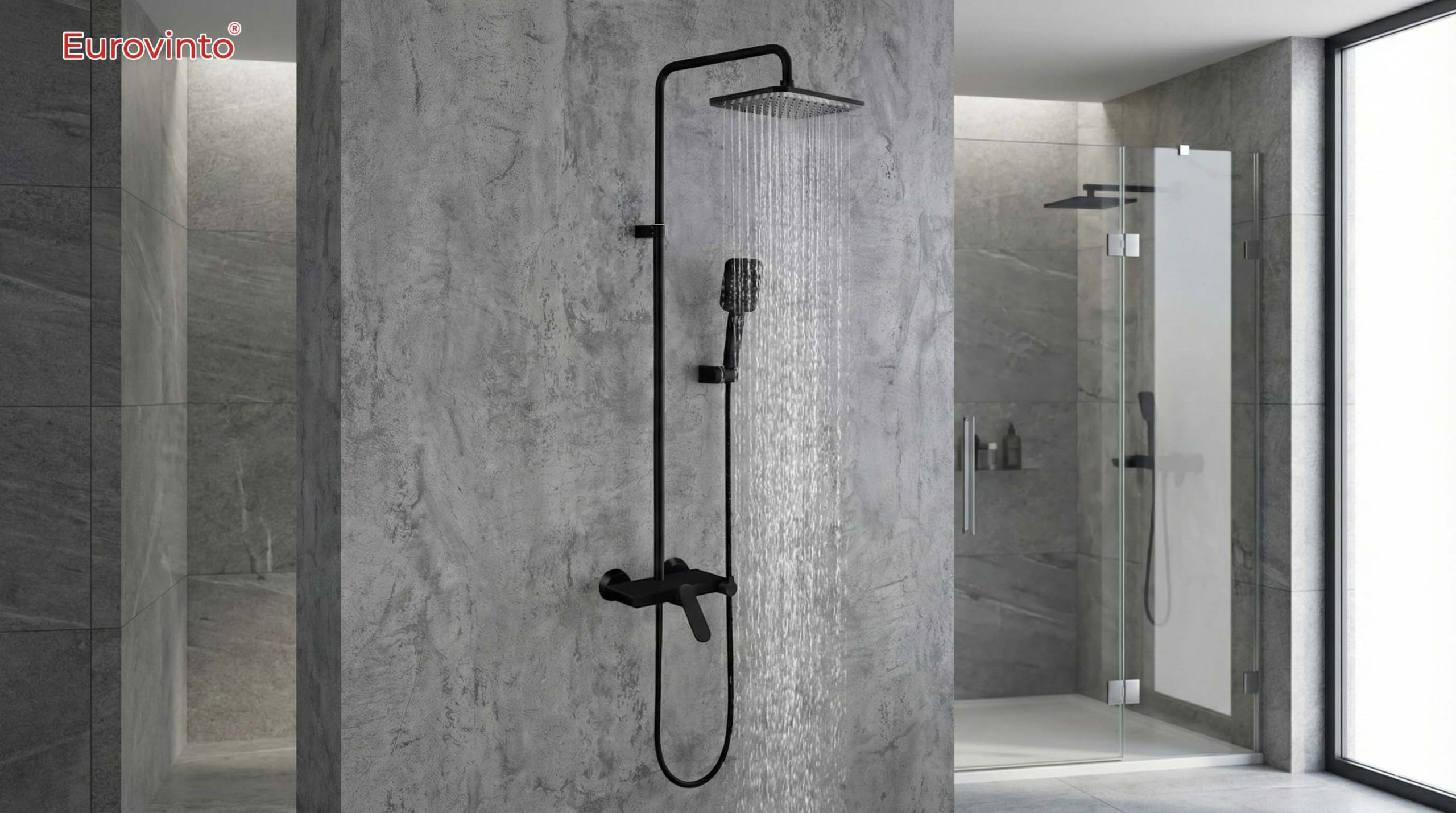 Sen tắm Eurovinto GSB-FX từ đồng H59 là thiết bị nhà tắm cao cấp sơn tĩnh điện đen 5 lớp. Chuẩn AASS chống gỉ, lõi kháng khuẩn an toàn, linh kiện Đức siêu bền, mang lại vẻ sang trọng đẳng cấp.