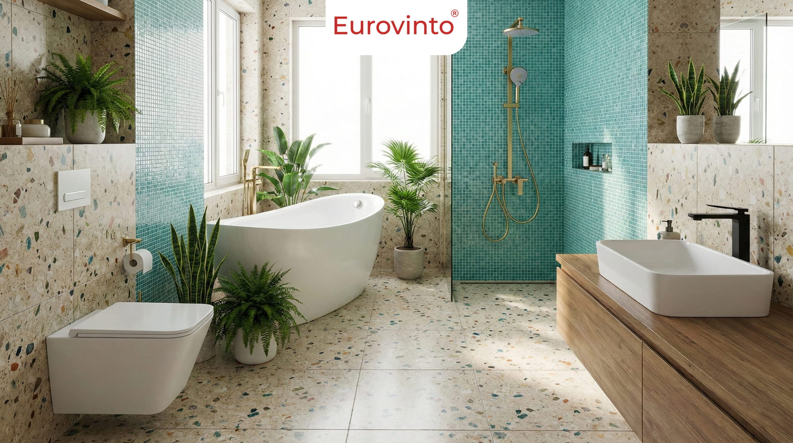 Lavabo: Điểm nhấn nghệ thuật tuân thủ tiêu chuẩn lắp đặt thiết bị vệ sinh với tuyệt tác Chậu rửa Eurovinto 2551