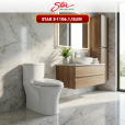 Bồn cầu 1 khối STAR S-1106.1/Slim 6 Bồn cầu 1 khối STAR S-1106.1/Slim